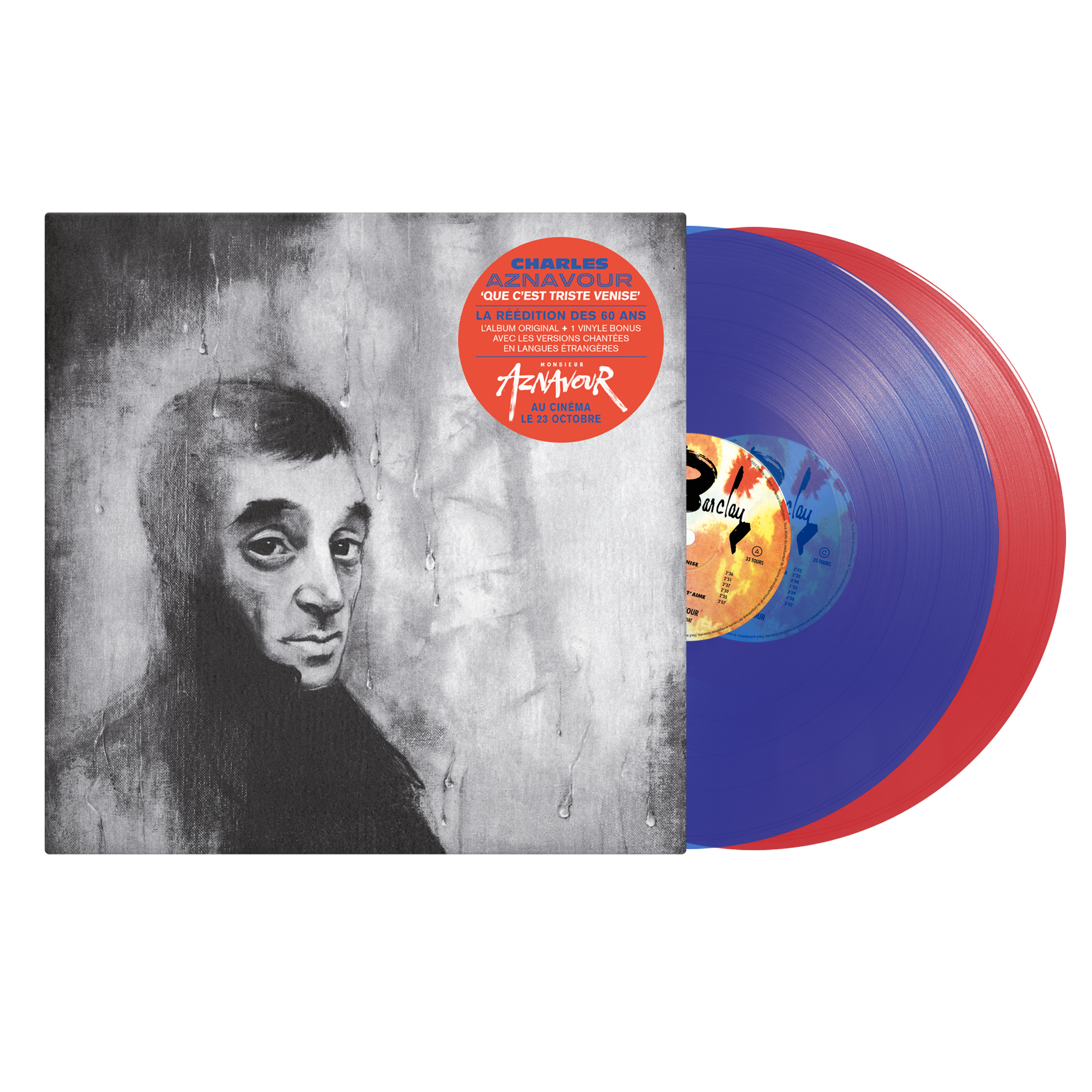 Double vinyle couleur 